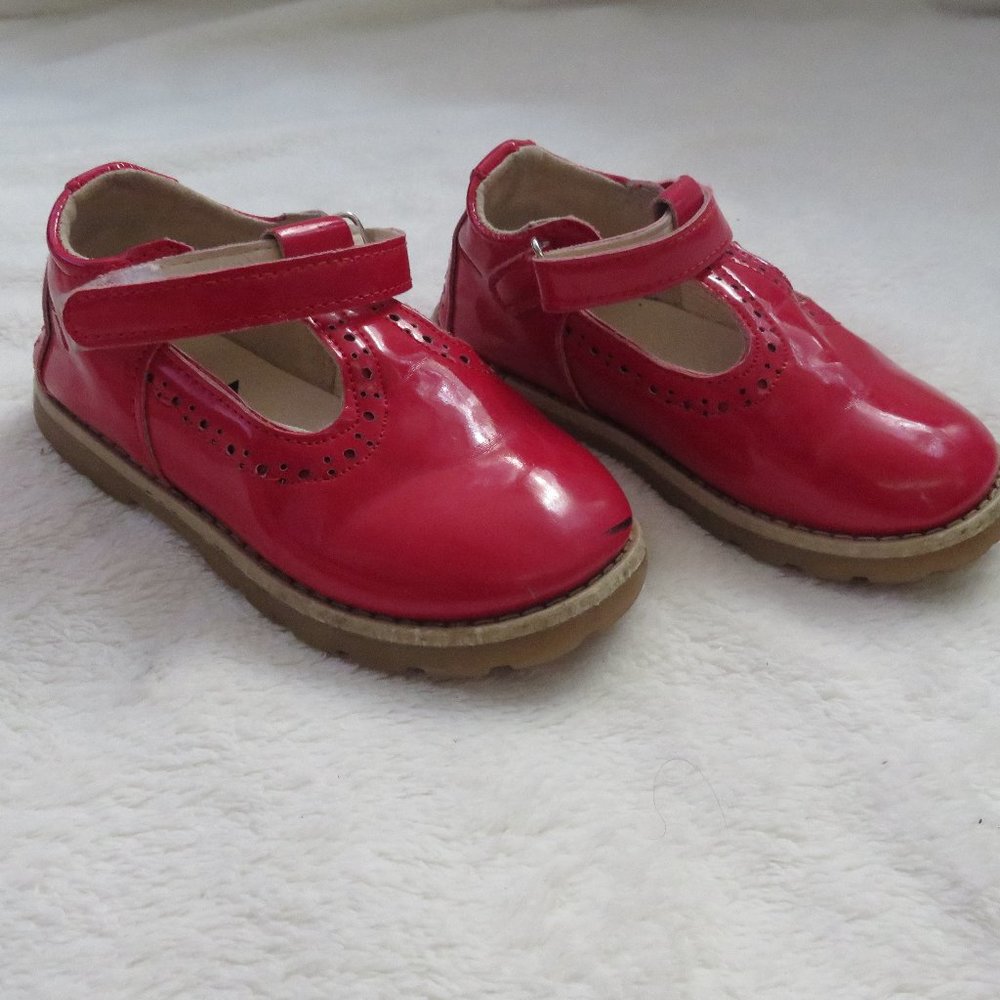 Girls MG Red Patent Mary Jane Shoes